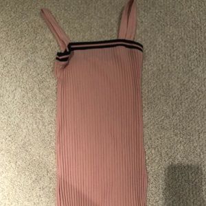 Pink Knit Dress